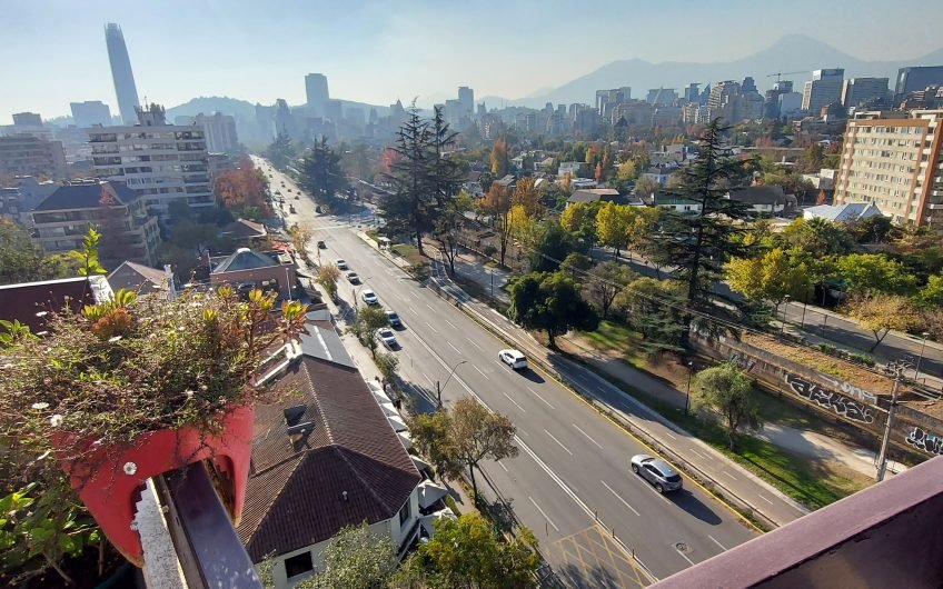 Luminoso  Penthouse, vista Panorámica