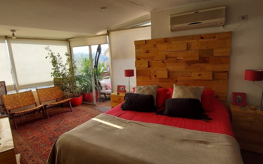 Luminoso  Penthouse, vista Panorámica