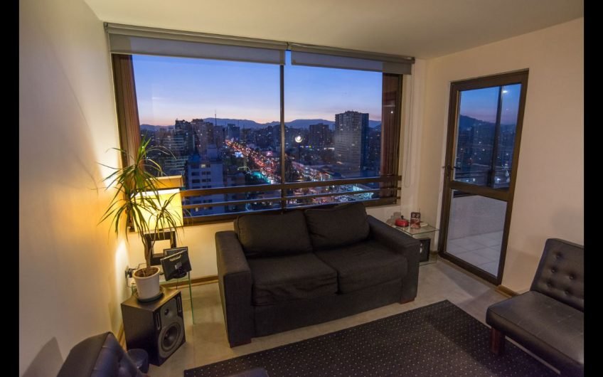 Departamento excelente vista Plaza Ñuñoa