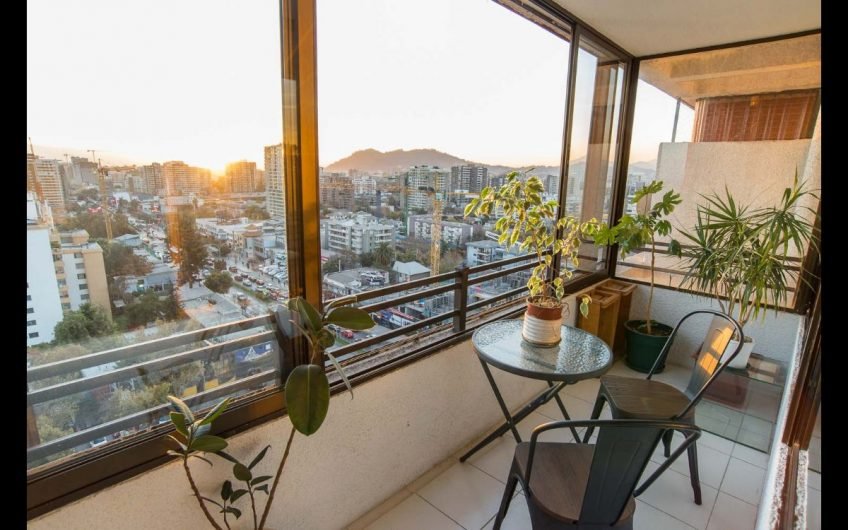 Departamento excelente vista Plaza Ñuñoa
