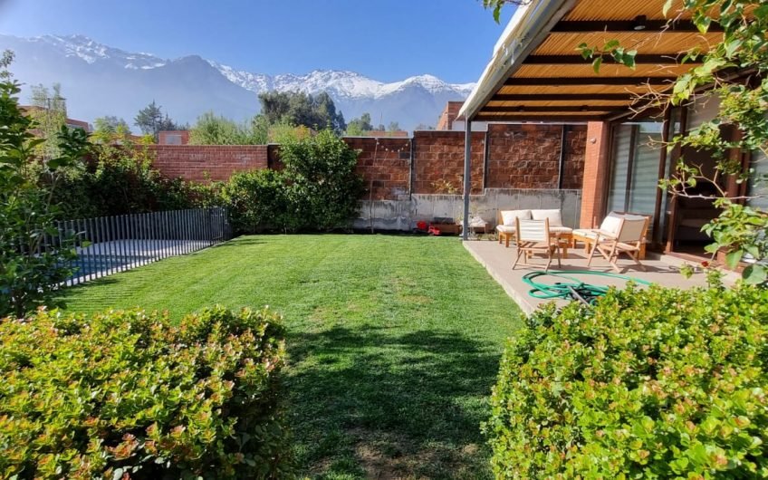 Arriendo Linda Casa En Exclusivo Condominio De Peñalolen