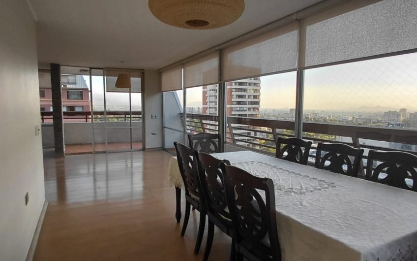 Arriendo luminoso Departamento Las Condes